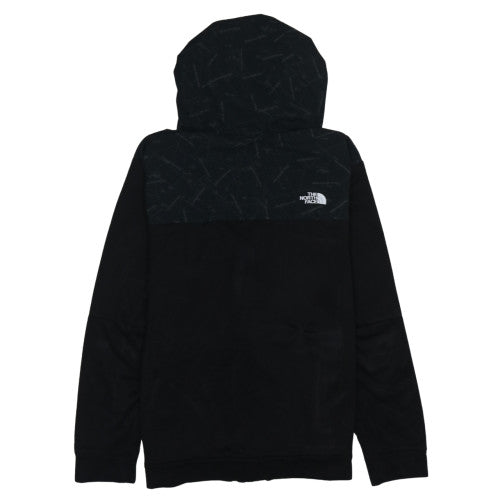 Mens UK Size M The North Face Black Full Zip Hoodie