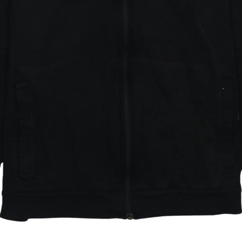 Mens UK Size M The North Face Black Full Zip Hoodie