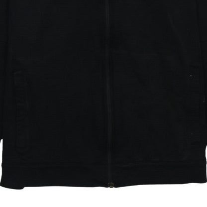 Mens UK Size M The North Face Black Full Zip Hoodie
