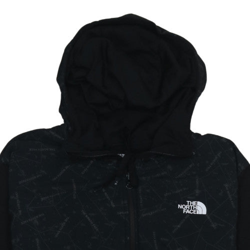 Mens UK Size M The North Face Black Full Zip Hoodie