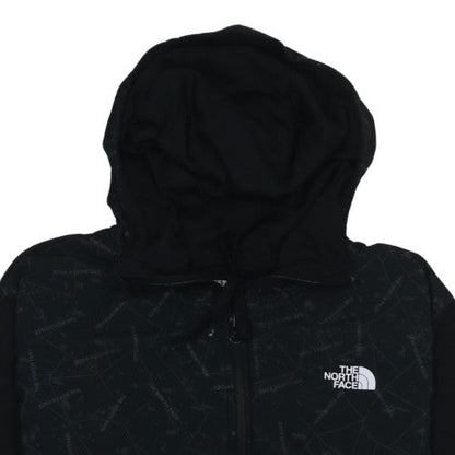 Mens UK Size M The North Face Black Full Zip Hoodie