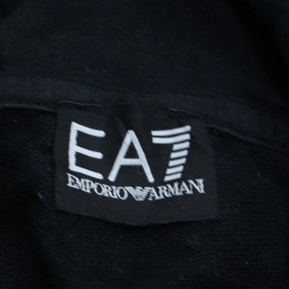Mens UK Size L Emporio Armani Black Pullover Hoodie