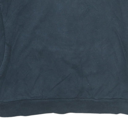 Mens UK Size L Emporio Armani Black Pullover Hoodie