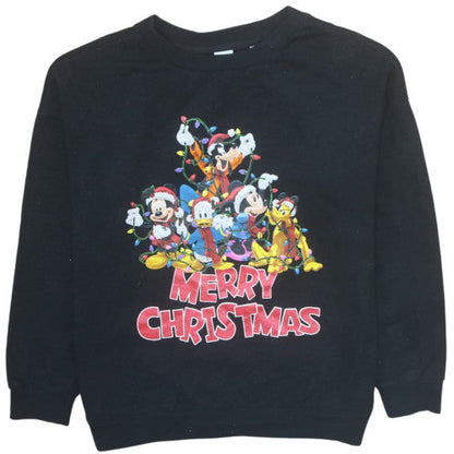 Womens UK Size L NEXT Black Pullover Sweatshirt