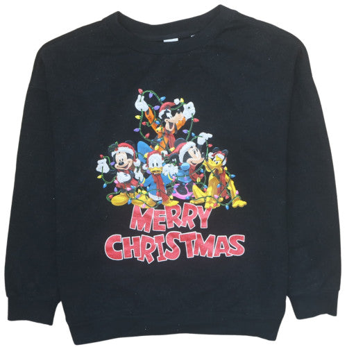 Womens UK Size L NEXT Black Pullover Sweatshirt