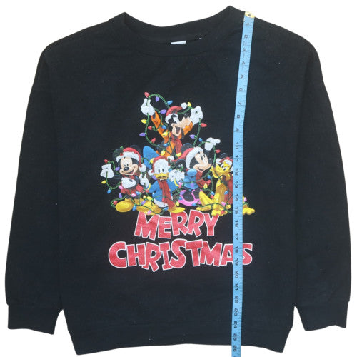Womens UK Size L NEXT Black Pullover Sweatshirt