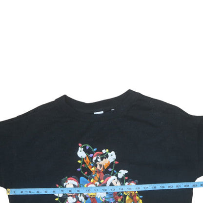 Womens UK Size L NEXT Black Pullover Sweatshirt