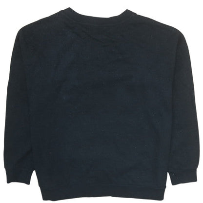 Womens UK Size L NEXT Black Pullover Sweatshirt