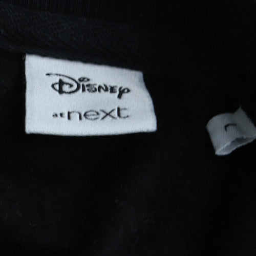 Womens UK Size L NEXT Black Pullover Sweatshirt