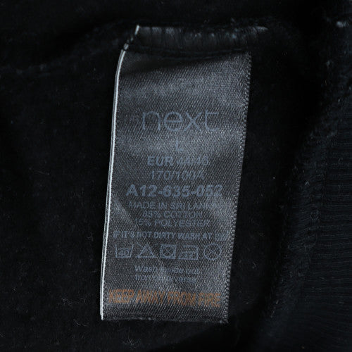 Womens UK Size L NEXT Black Pullover Sweatshirt