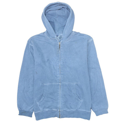Mens UK Size L Timberland Blue Full Zip Hoodie