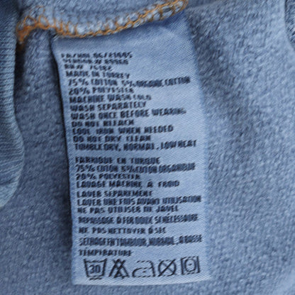 Mens UK Size L Timberland Blue Full Zip Hoodie