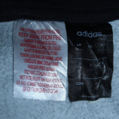 Boys UK Size 9-10 Years adidas Grey Full Zip Hoodie
