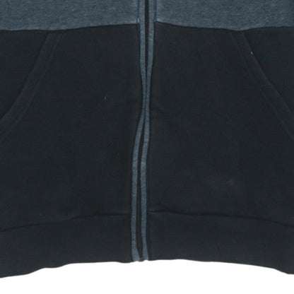 Boys UK Size 9-10 Years adidas Grey Full Zip Hoodie