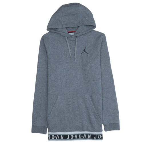 Mens UK Size M Jordan Grey Pullover Hoodie