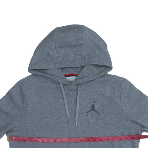 Mens UK Size M Jordan Grey Pullover Hoodie