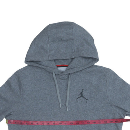 Mens UK Size M Jordan Grey Pullover Hoodie