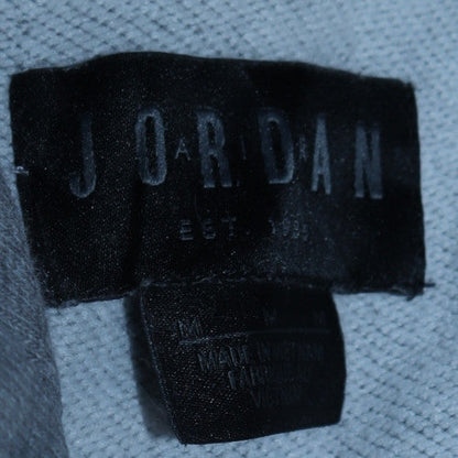 Mens UK Size M Jordan Grey Pullover Hoodie