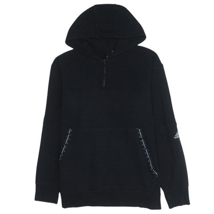 Mens UK Size L adidas Black Pullover Hoodie