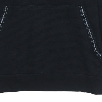 Mens UK Size L adidas Black Pullover Hoodie