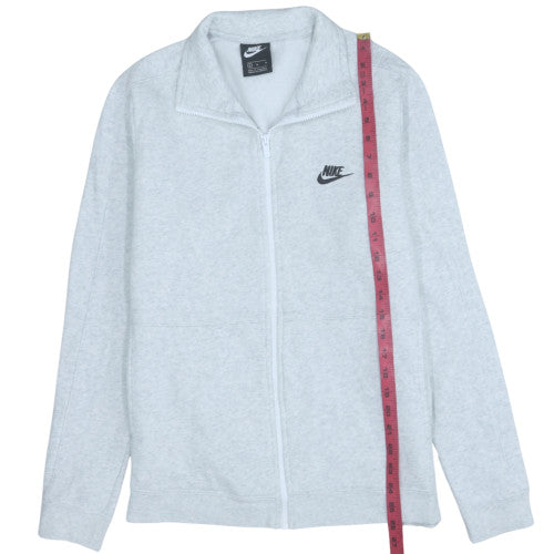 Mens UK Size M Nike Grey Full Zip Sweatshirt