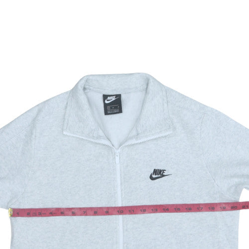 Mens UK Size M Nike Grey Full Zip Sweatshirt