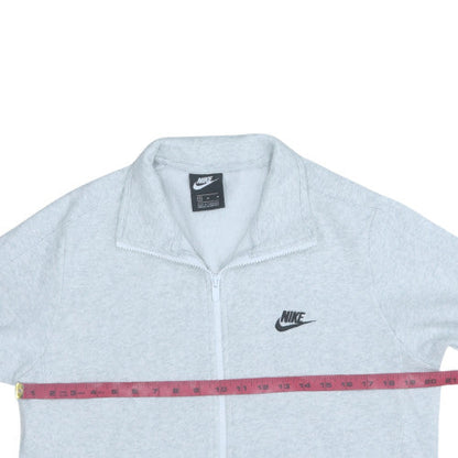 Mens UK Size M Nike Grey Full Zip Sweatshirt