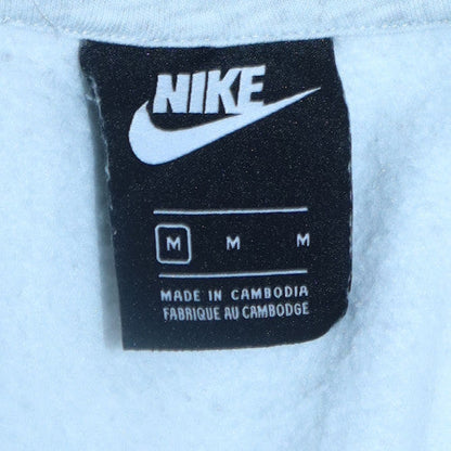 Mens UK Size M Nike Grey Full Zip Sweatshirt