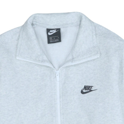 Mens UK Size M Nike Grey Full Zip Sweatshirt