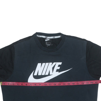 Mens UK Size M Nike Black Pullover Sweatshirt