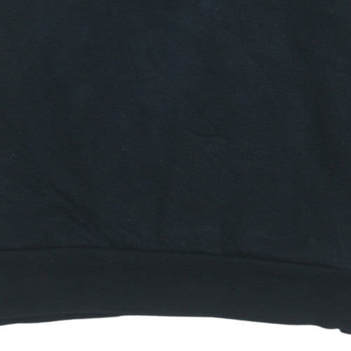 Mens UK Size L Lotto Black Pullover Sweatshirt
