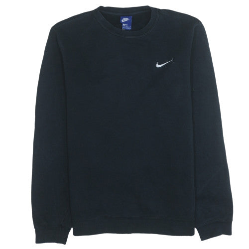 Mens UK Size M Nike Black Pullover Sweatshirt