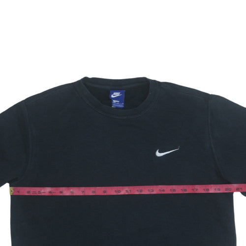 Mens UK Size M Nike Black Pullover Sweatshirt