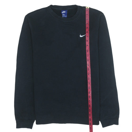 Mens UK Size M Nike Black Pullover Sweatshirt