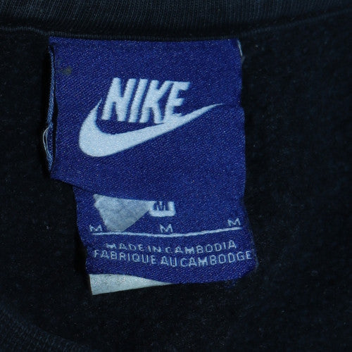 Mens UK Size M Nike Black Pullover Sweatshirt