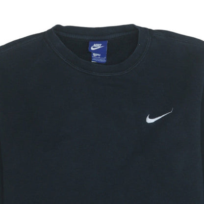Mens UK Size M Nike Black Pullover Sweatshirt