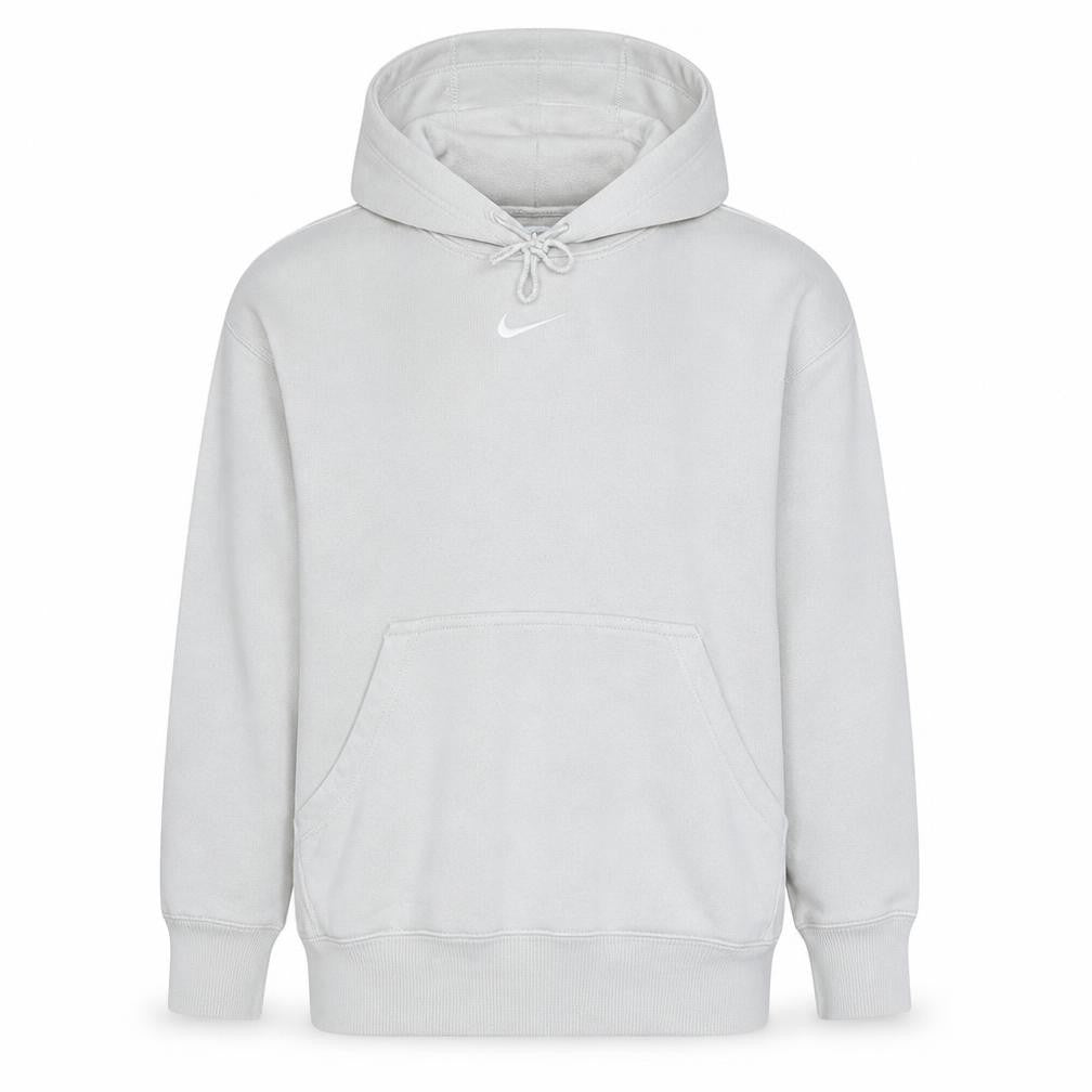 Mens UK Size M Nike White Pullover Hoodie