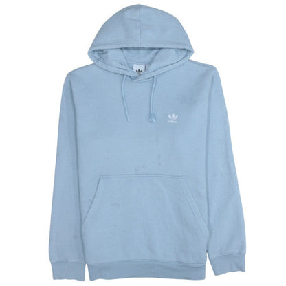 Mens UK Size L adidas Blue Pullover Hoodie