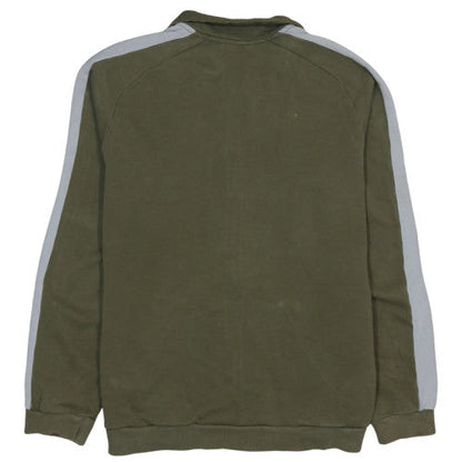 Mens UK Size L PUMA Green Full Zip Sweatshirt