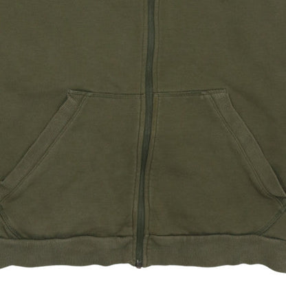 Mens UK Size L PUMA Green Full Zip Sweatshirt