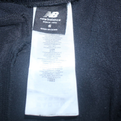 Mens UK Size S New Balance Regular Fit Jogger Black Trousers