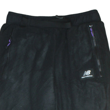 Mens UK Size S New Balance Regular Fit Jogger Black Trousers