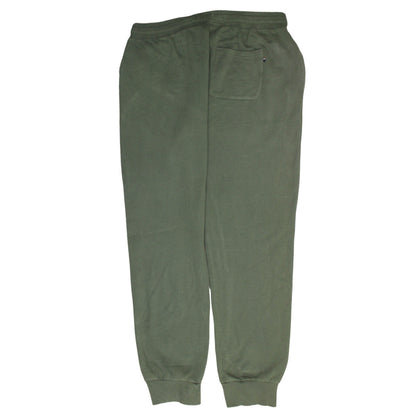 U.S. Polo Assn. Men Green Jogger Fleece Trousers XL Regular Fit