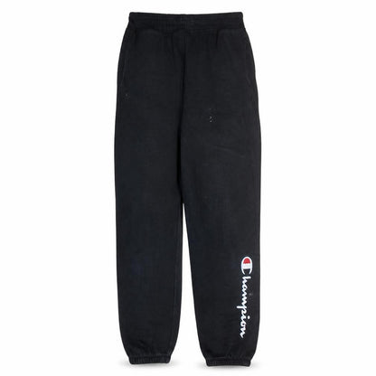 Mens UK Size M Champion Regular Fit Sweatpants Black Trousers