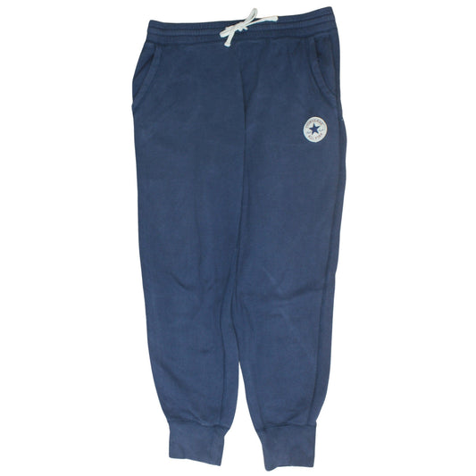 Mens UK Size L Converse Regular Fit Jogger Blue Trousers