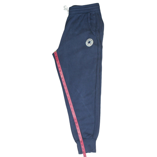 Mens UK Size L Converse Regular Fit Jogger Blue Trousers