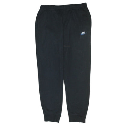 Nike Men's Black Fleece Jogger Sweatpants L Regular Fit Activewear