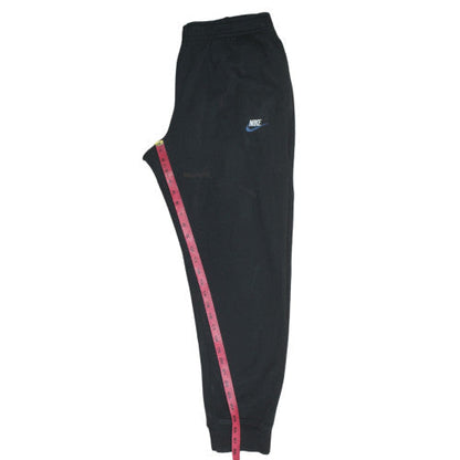 Nike Men's Black Fleece Jogger Sweatpants L Regular Fit Activewear