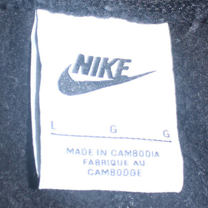 Nike Men's Black Fleece Jogger Sweatpants L Regular Fit Activewear