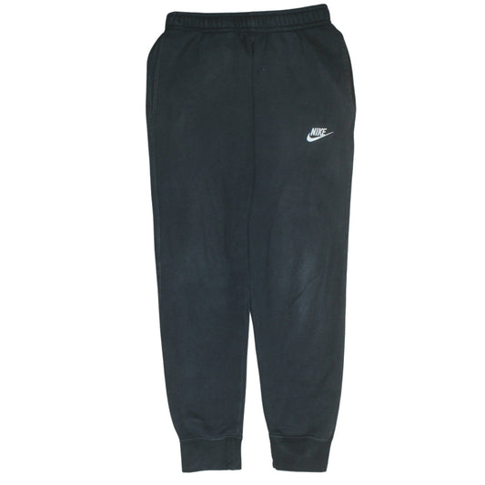 Nike Men's Black XS Jogger Trousers Fleece Regular Fit